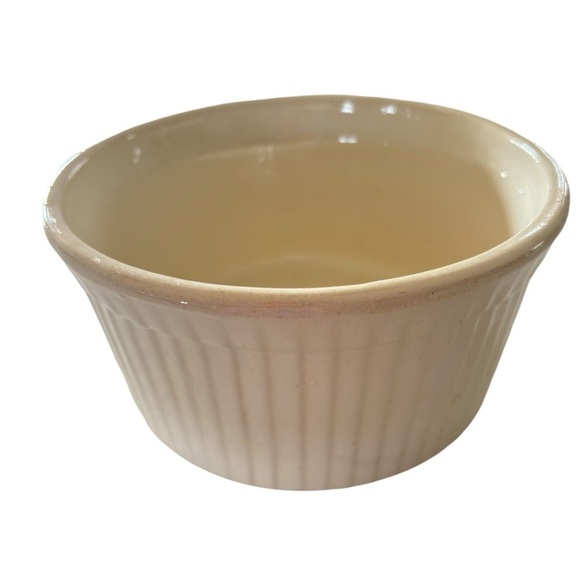 VTG STANGL POTTERY HANDCRAFTED COOKRITE OVENWARE 1 QT CASSEROLE SOUFFLÉ DISH USA - Picture 3 of 9